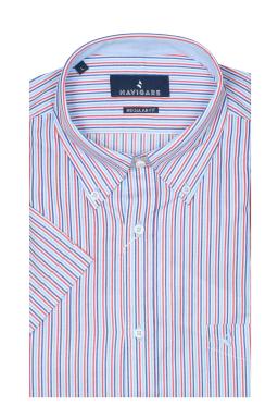 Фото рубашки Прямой силуэт Рубашка NAVIGARE, цвет красный