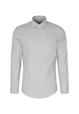 Фото рубашки Shaped Fit Рубашка SEIDENSTICKER, цвет светло-серый