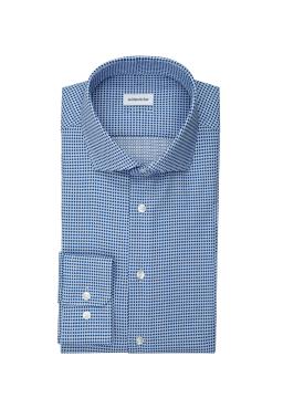 Фото рубашки Полуприлегающий силуэт Рубашка SEIDENSTICKER, цвет синий