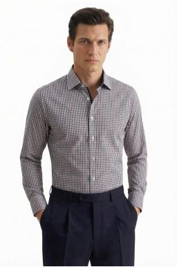 Фото рубашки Полуприлегающий силуэт Рубашка SEIDENSTICKER, цвет красный