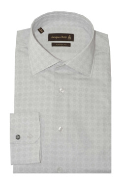 Фото рубашки Custom Fit Рубашка JACQUES BRITT, цвет светло-серый