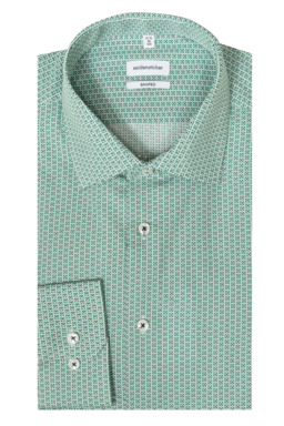 Фото рубашки Shaped Fit Рубашка SEIDENSTICKER, цвет зеленый