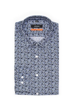 Фото рубашки Полуприлегающий силуэт Рубашка SEIDENSTICKER, цвет голубой