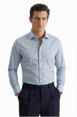 Фото рубашки Shaped Fit Рубашка SEIDENSTICKER, цвет голубой