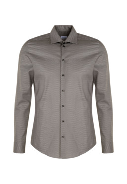 Фото рубашки Shaped Fit Рубашка SEIDENSTICKER, цвет серый