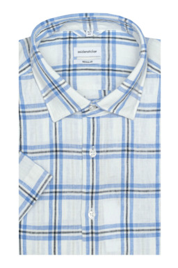 Фото рубашки Прямой силуэт Рубашка SEIDENSTICKER, цвет голубой