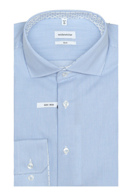 Фото рубашки Полуприлегающий силуэт Рубашка SEIDENSTICKER, цвет голубой